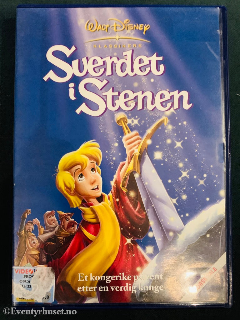 Disney Dvd Gullnummer 18. Sverdet I Stenen. 1963. Leiefilm!