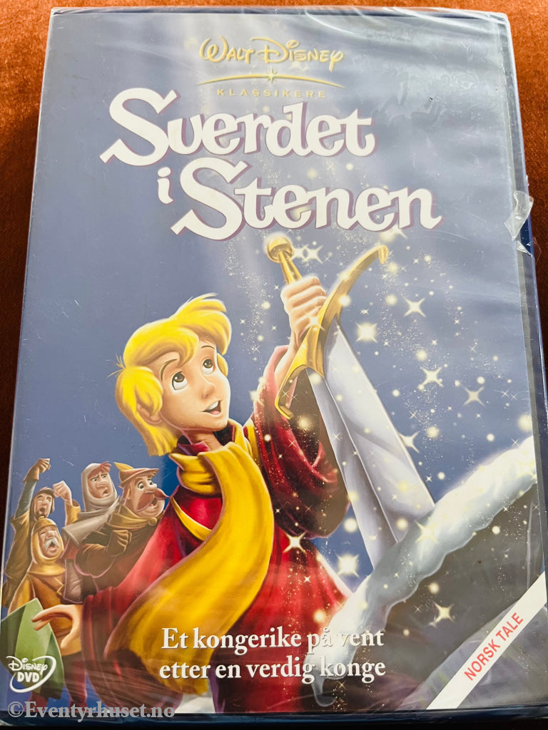 Disney Dvd Gullnummer 18. Sverdet I Stenen. 1963. Ny Plast!