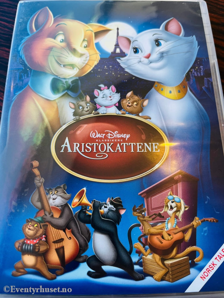 Disney Dvd Gullnummer 20. Aristokattene. 1970.