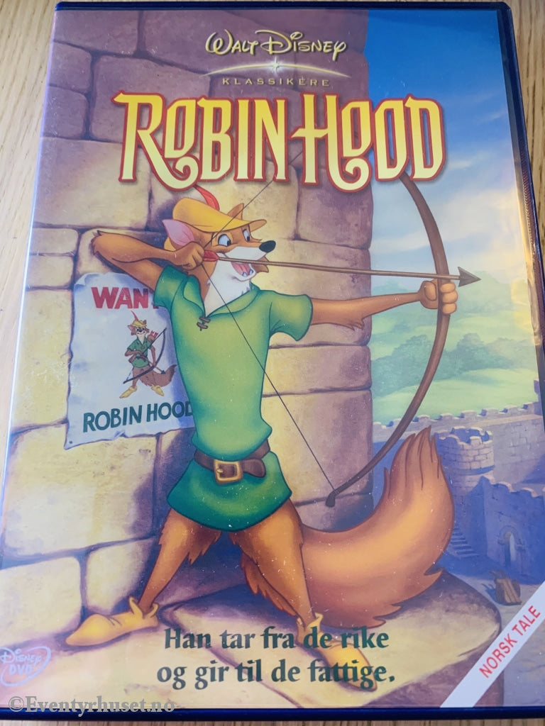 Disney Dvd. Robin Hood. 1973. Dvd