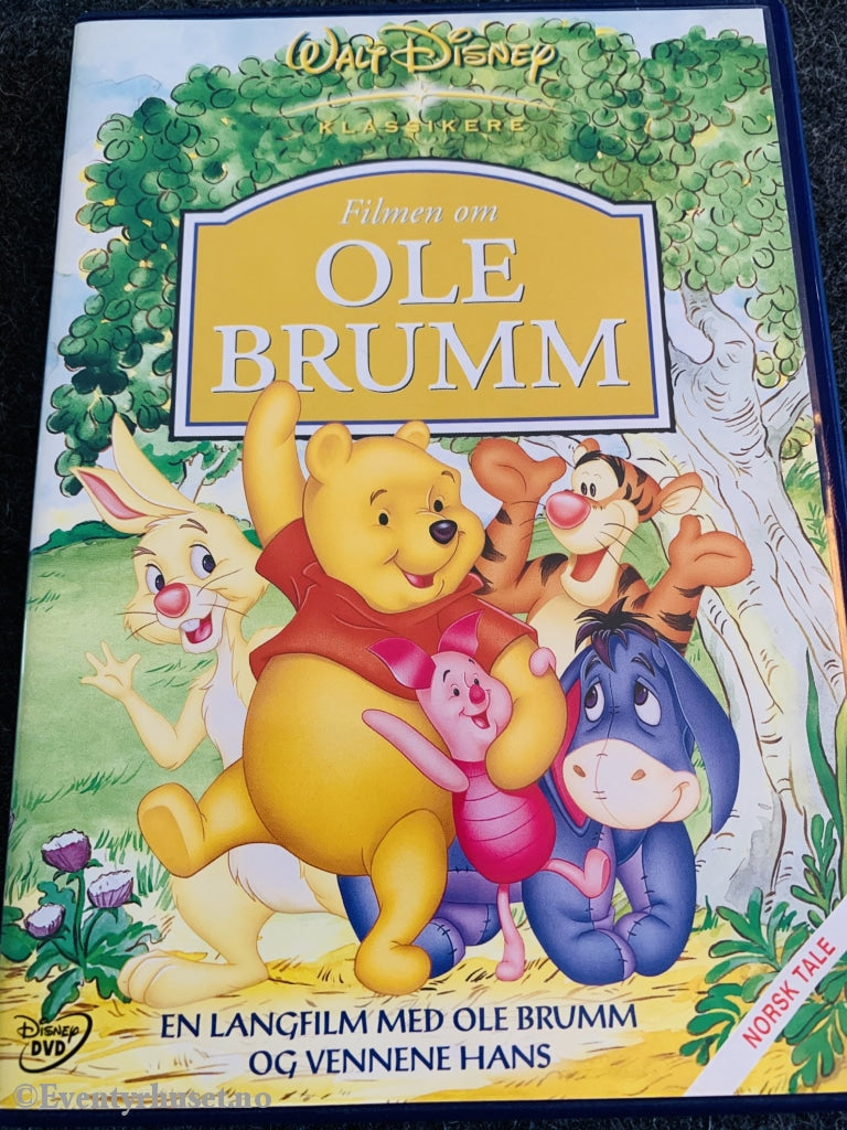 Disney Dvd Gullnummer 22. Filmen Om Ole Brumm.