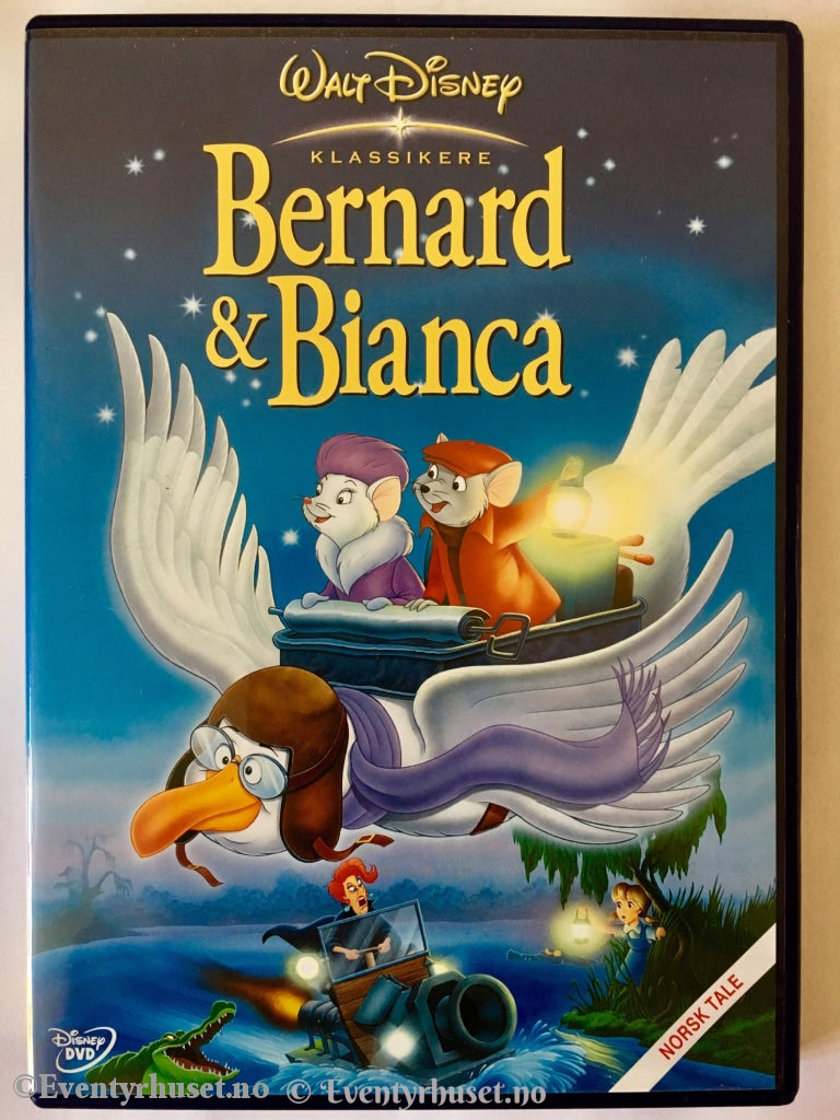 Disney Dvd Gullnummer 23. Bernard & Bianca.