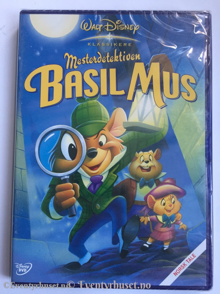 Disney Dvd. Mesterdetektiven Basil Mus. Dvd