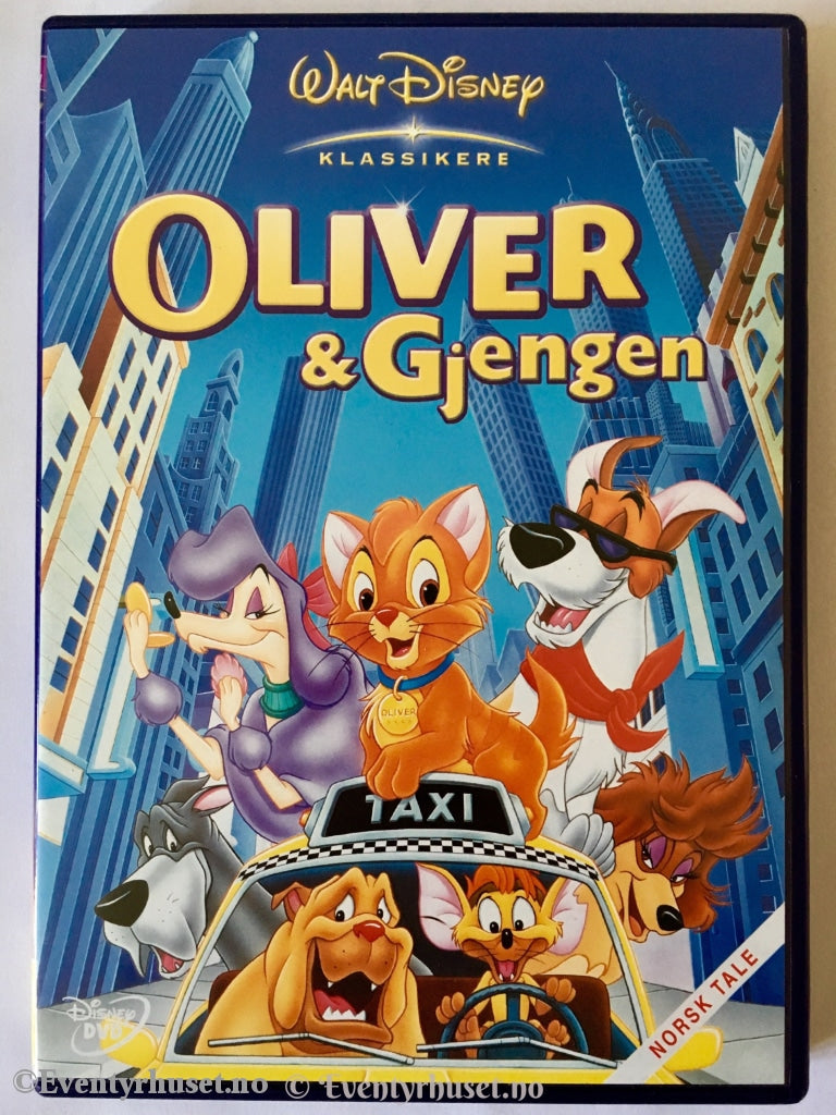 Disney Dvd Gullnummer 27. Oliver & Gjengen.