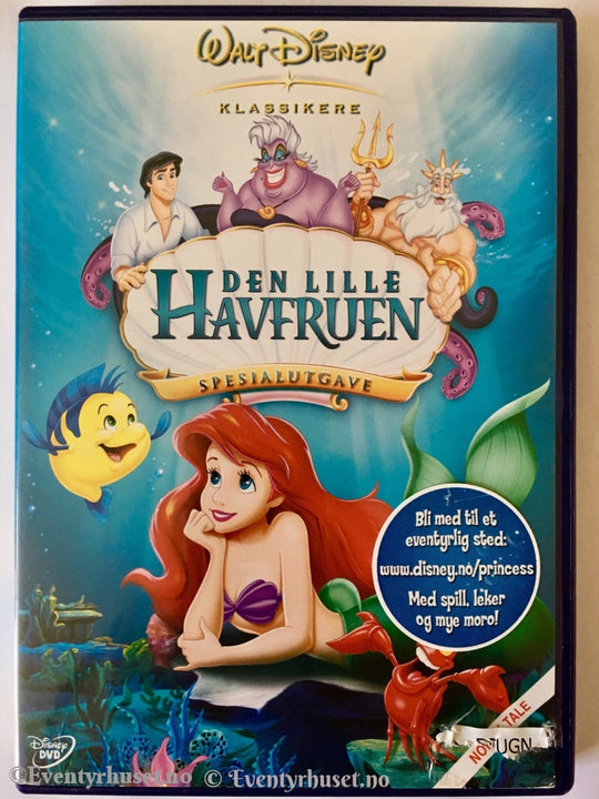 Disney Dvd Gullnummer 28. Den Lille Havfruen.