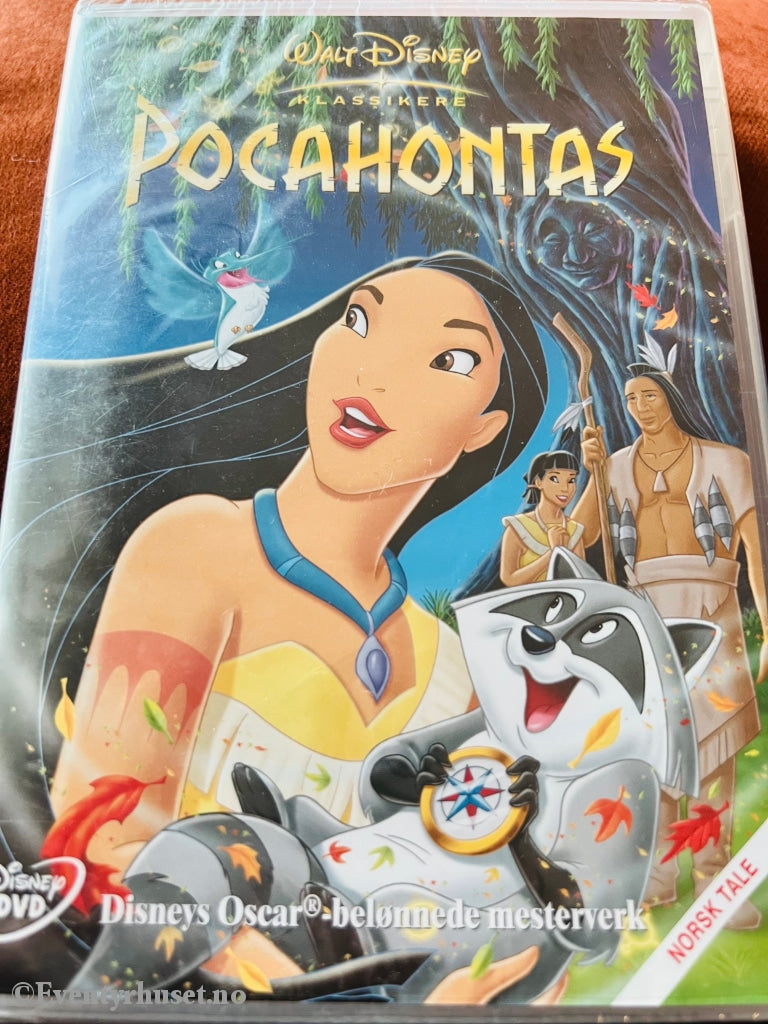 Disney Dvd Gullnummer 33. Pocahontas. Ny I Plast!
