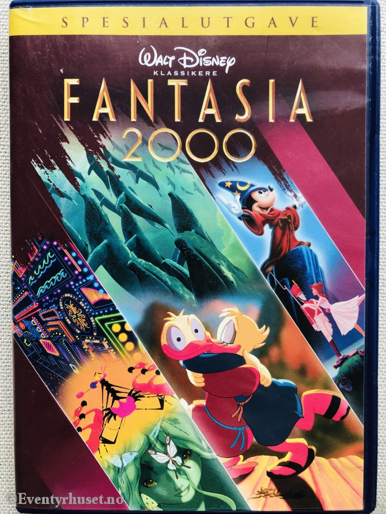 Disney Dvd Gullnummer 38. Fantasia 2000. Spesialversjon. 1999.