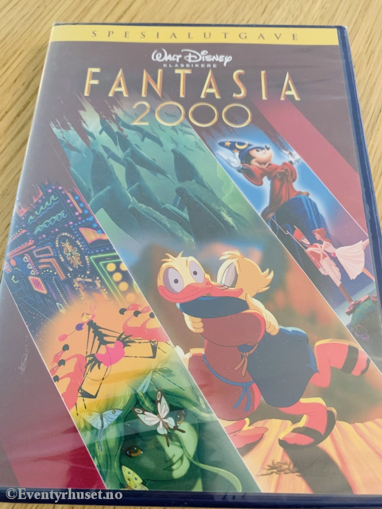 Disney Dvd Gullnummer 38. Fantasia 2000. Spesialversjon. 1999. Ny I Plast!