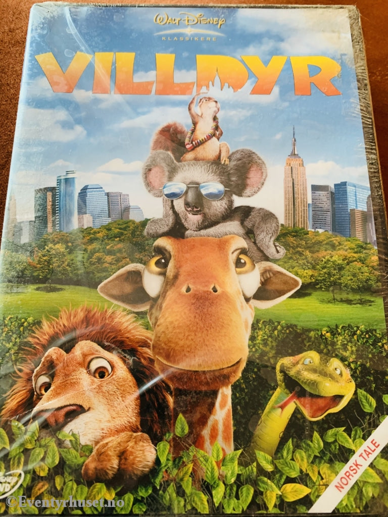 Disney Dvd Gullnummer 46. Villdyr. 2006. Dvd. Ny I Plast!