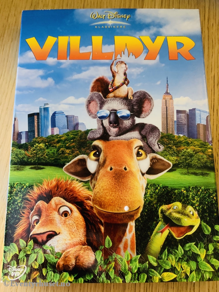 Disney Dvd Gullnummer 46. Villdyr. 2006. Slipcase.