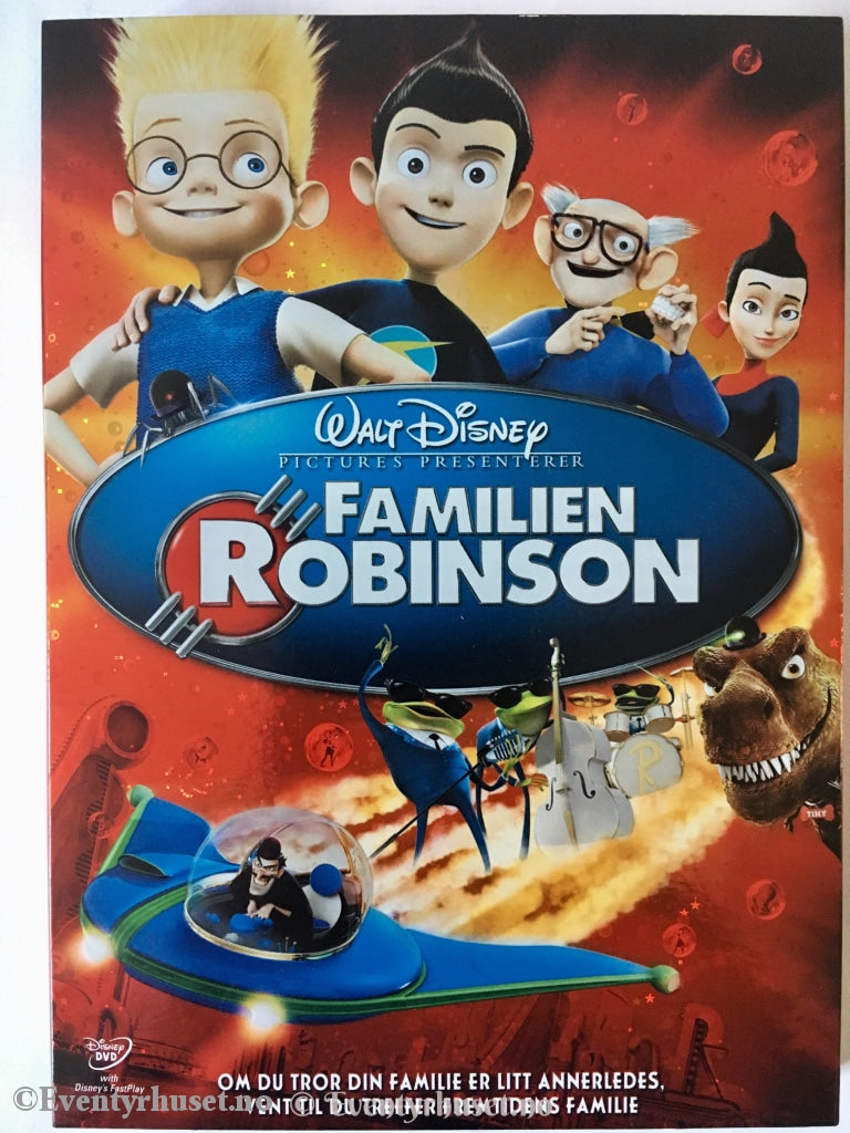 Disney Dvd Gullnummer 47. Familien Robinson.