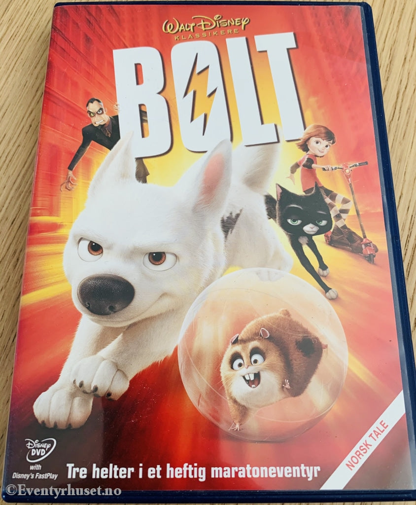 Disney Dvd Gullnummer 48. Bolt. 2008.