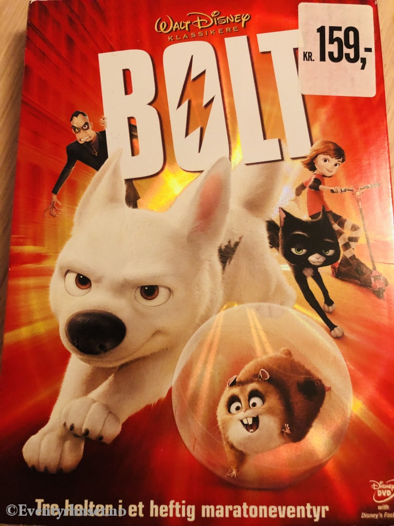 Disney Dvd Gullnummer 48. Bolt. 2008.