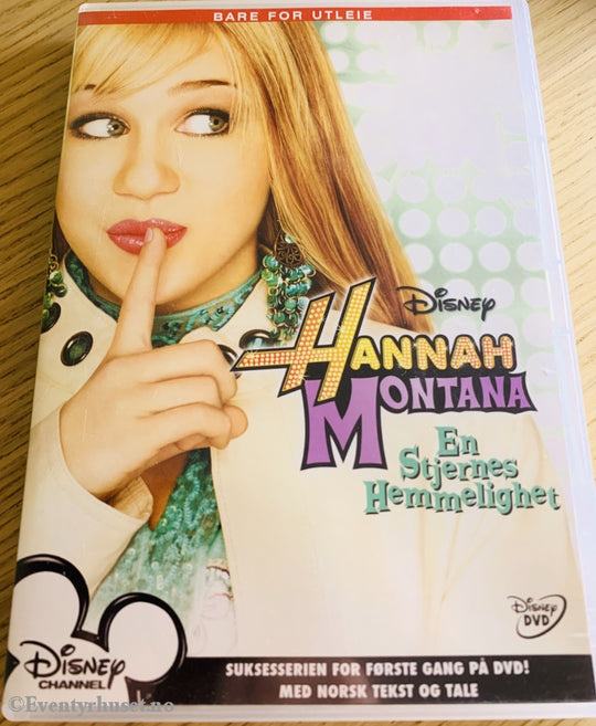 Disney Dvd. Hannah Montana - En Stjernes Hemmelighet. 2007. Dvd
