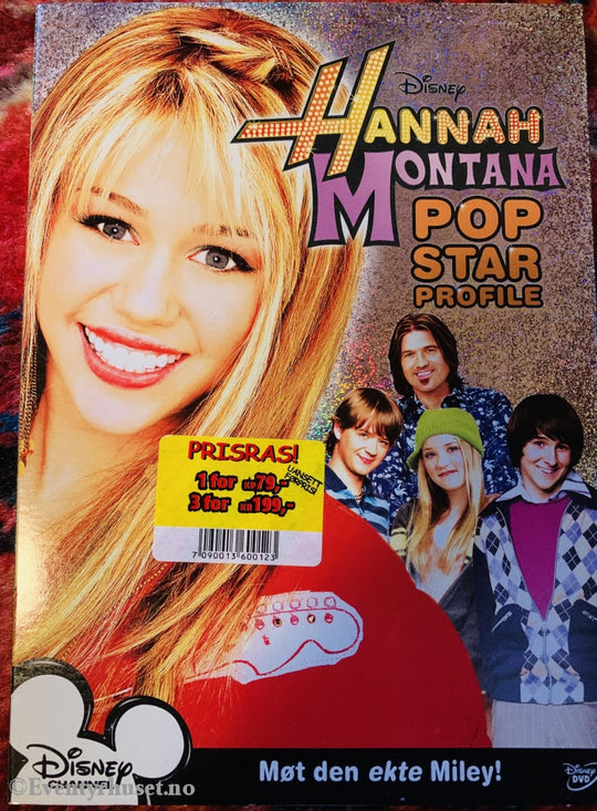 Disney Dvd. Hannah Montana - Pop Star Profile. 2008. Dvd Slipcase.