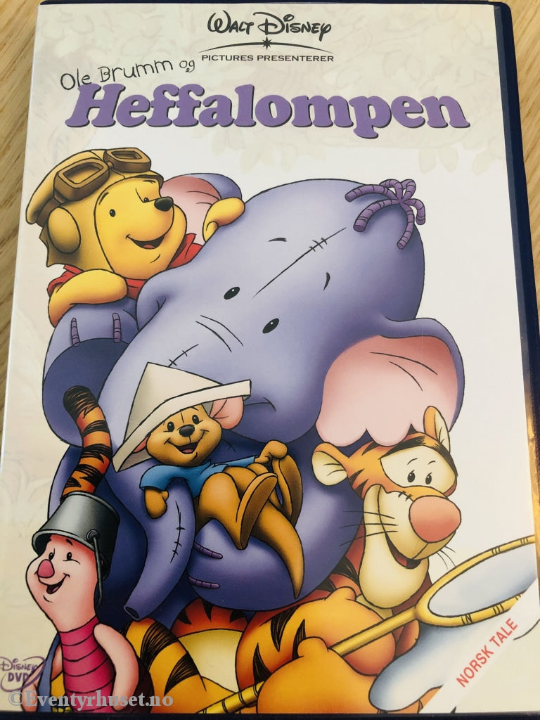 Disney Dvd. Heffalompen. 2005. Dvd