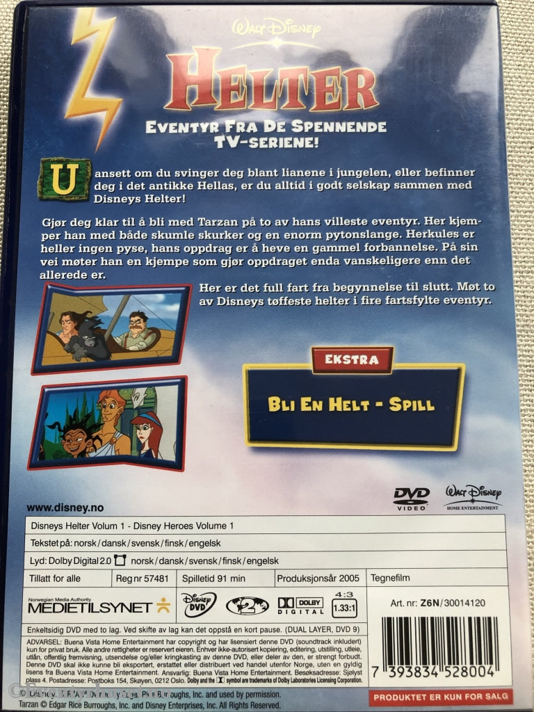 Disney Dvd. Helter Vol. 1. 2005. Dvd
