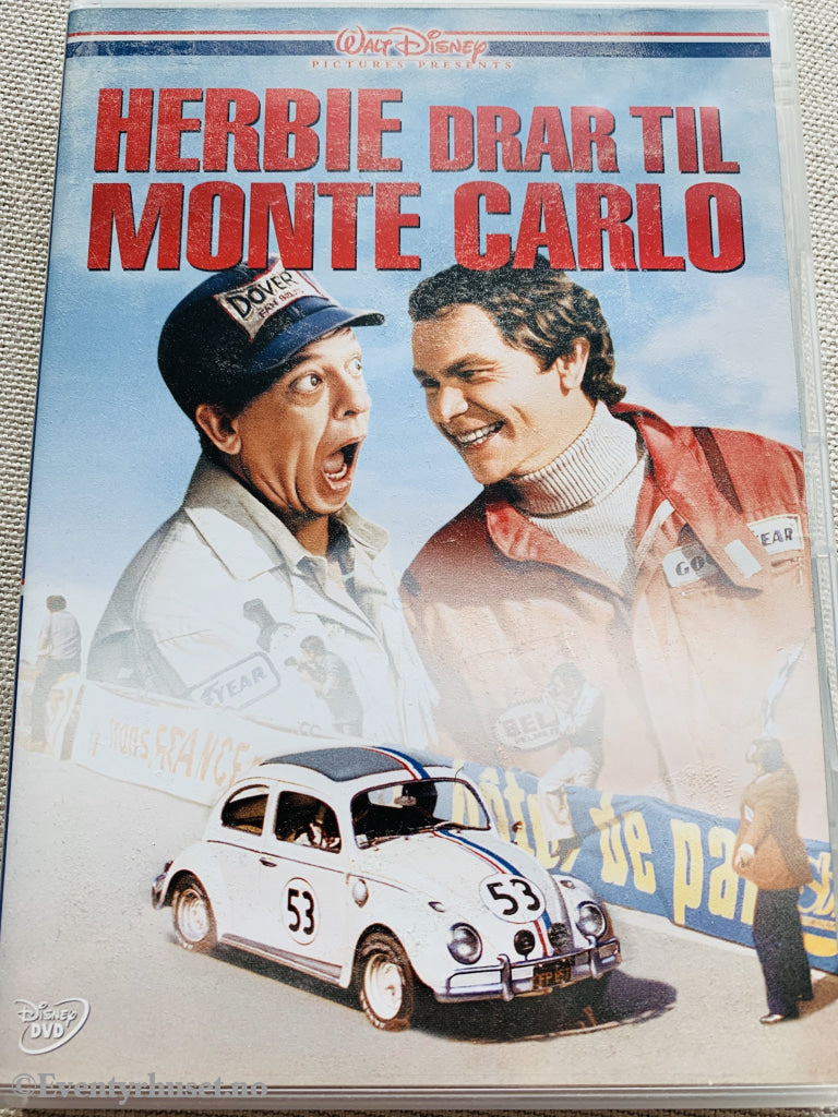 Disney Dvd. Herbie I Monte Carlo. 1977. Dvd