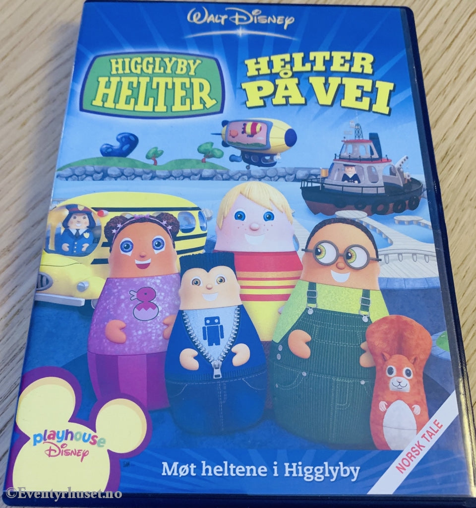 Disney Dvd. Higglyby Helter - På Vei. 2007. Dvd