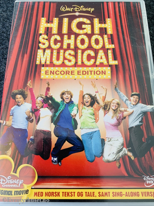 Disney Dvd. High School Musical. 2006. Dvd