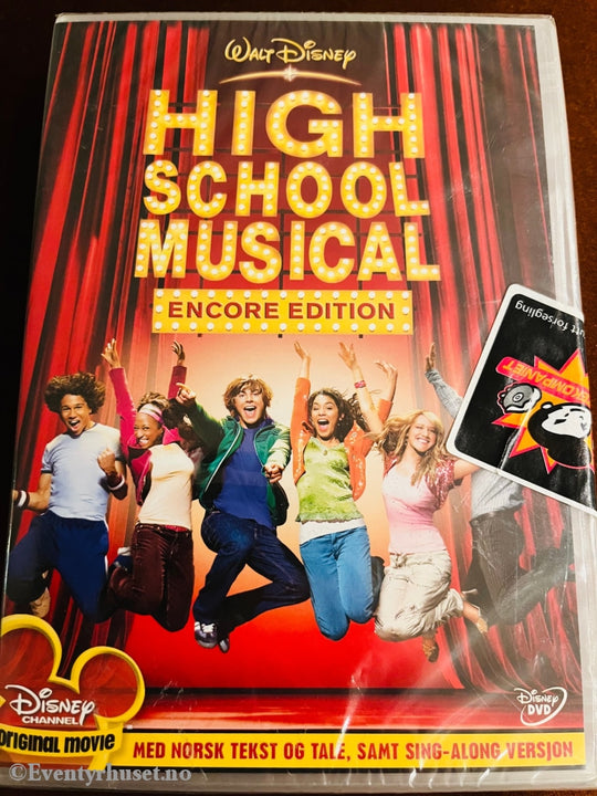 Disney Dvd. High School Musical. 2006. Ny I Plast! Dvd