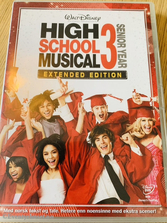 Disney Dvd. High School Musical 3. 2008. Dvd