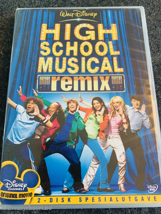 Disney Dvd. High School Musical. Remix. 2006. Dvd