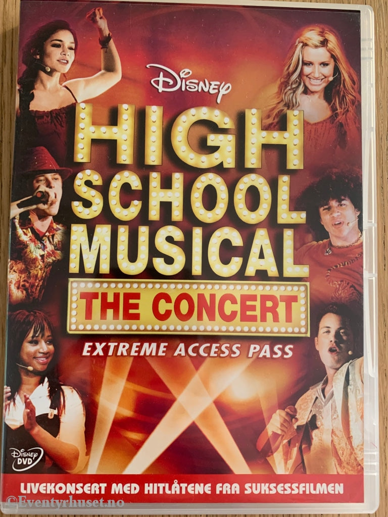 Disney Dvd. High School Musical. The Concert. 2007. Dvd