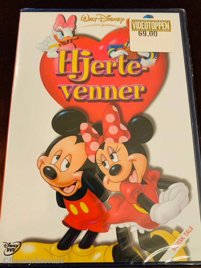 Disney Dvd. Hjertevenner. 2004. Ny I Plast! Dvd