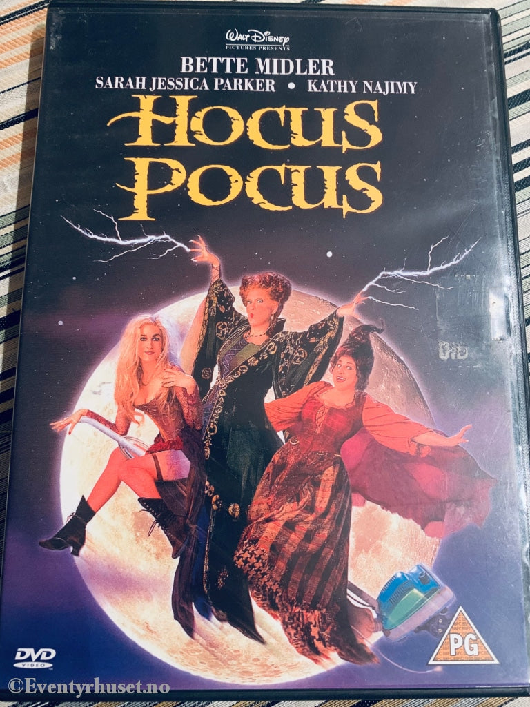 Disney Dvd. Hocus Pocus (Hokus Pokus). Solgt I Norge! Dvd