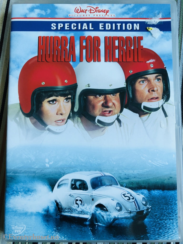 Disney Dvd. Hurra For Herbie. 1968. Dvd