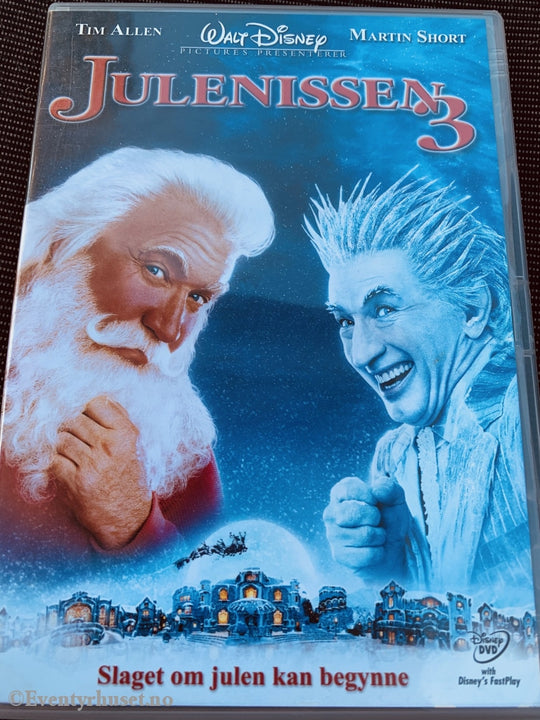 Disney Dvd. Julenissen 3. 2006. Dvd