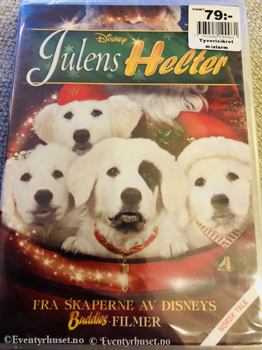 Disney Dvd. Julens Helter. 2012. Ny I Plast! Dvd