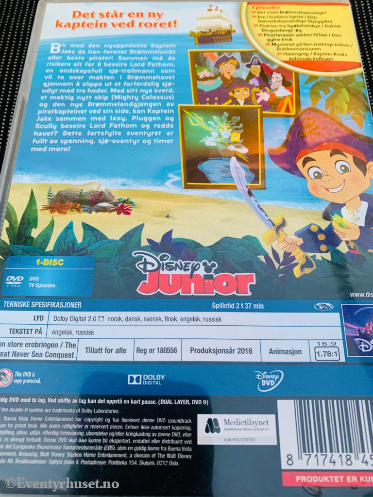 Disney DVD. Disney Junior. Vol. 7. Den store erobringen. 2016. DVD