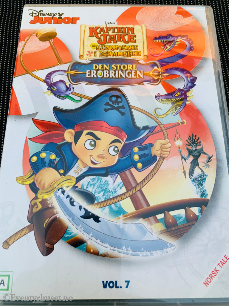 Disney DVD. Disney Junior. Vol. 7. Den store erobringen. 2016. DVD