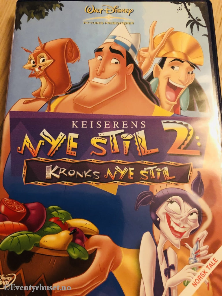 Disney Dvd. Keiserens Nye Stil 2: Kronks Stil. 2005. Dvd