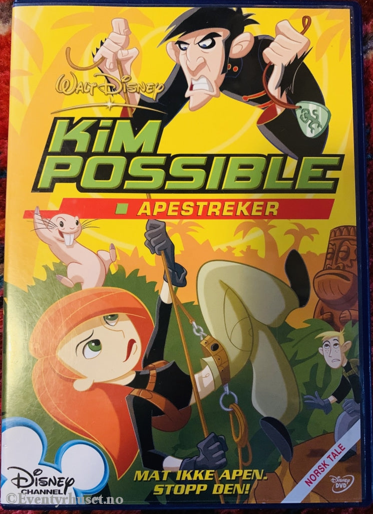 Disney Dvd. Kim Possible - Apestreker. 2006. Dvd