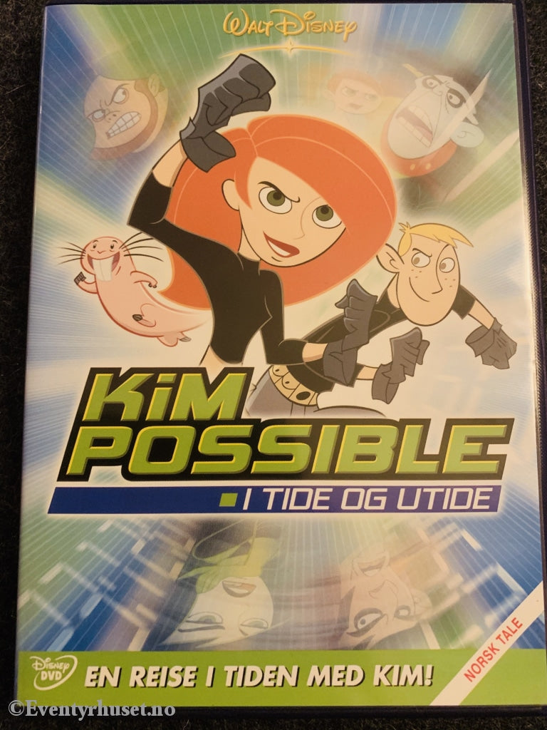 Disney Dvd. Kim Possible - I Tide Og Utide. 2006. Dvd