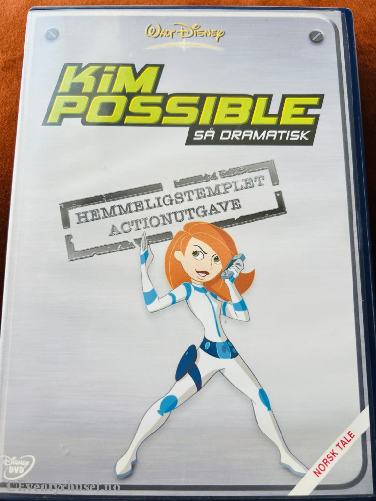 Disney Dvd. Kim Possible - Så Dramatisk. 2006. Dvd