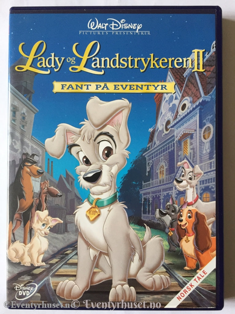 Disney Dvd. Lady Og Landstrykeren 2. Dvd