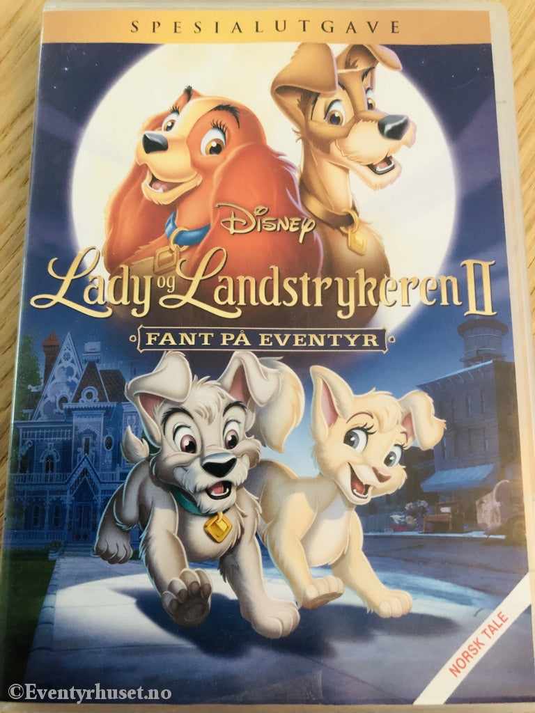 Disney Dvd. Lady Og Landstrykeren 2. 1998. Spesialutgave. Dvd