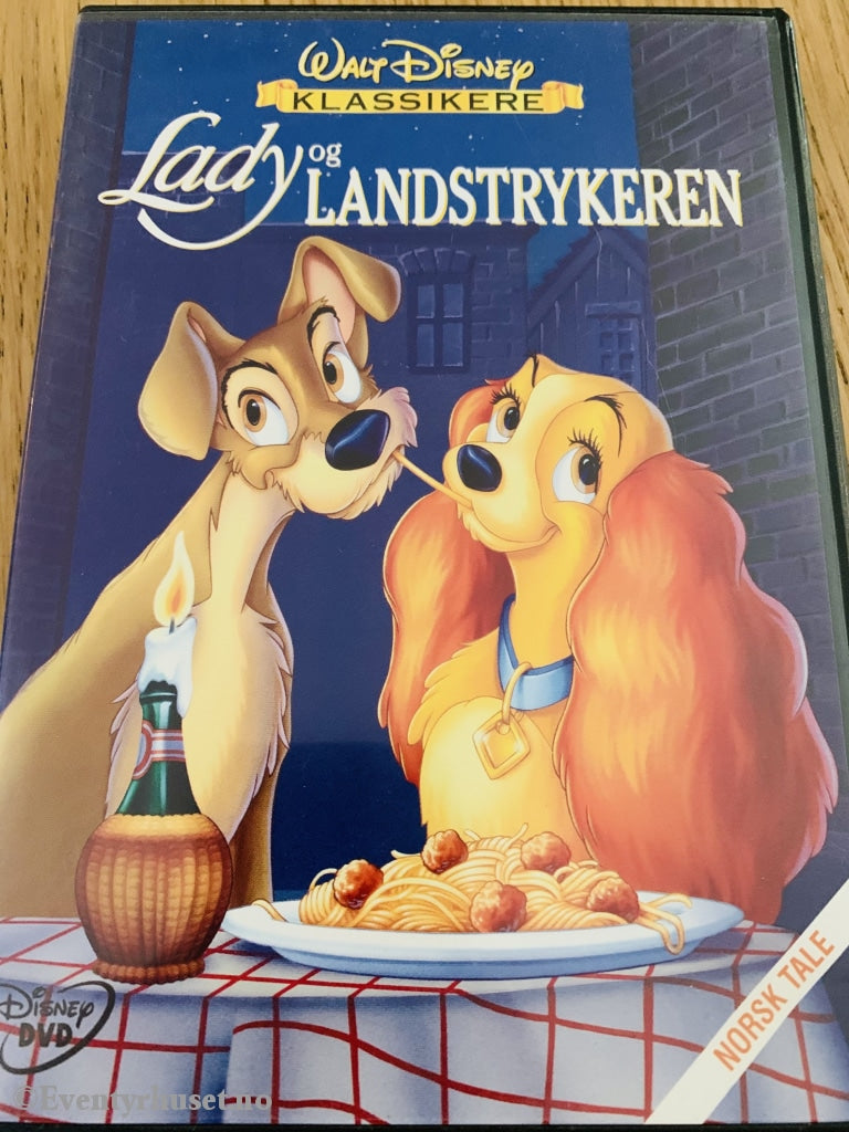 Disney Dvd. Lady Og Landstrykeren. Dvd