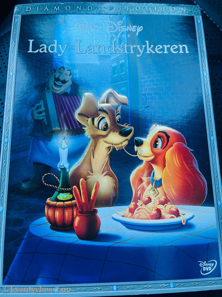 Disney DVD. Lady og Landstrykeren - Diamond Edtion. Ny i plast!