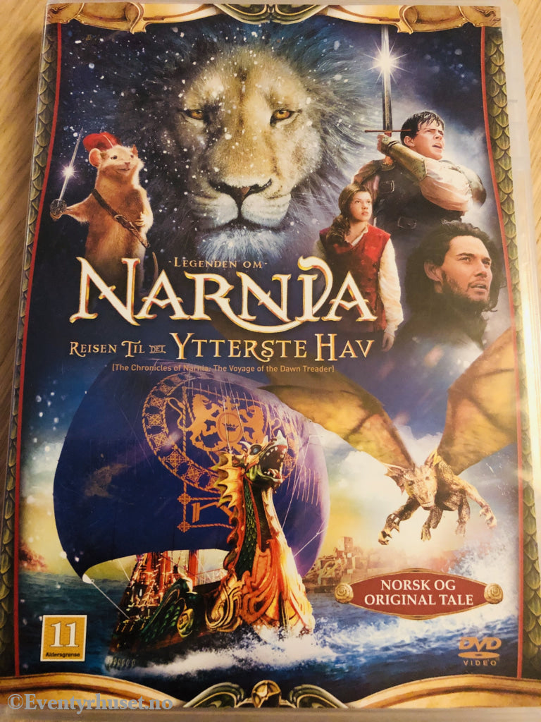 Legenden Om Narnia. 2010. Reisen Til Det Ytterste Hav. Dvd. Dvd