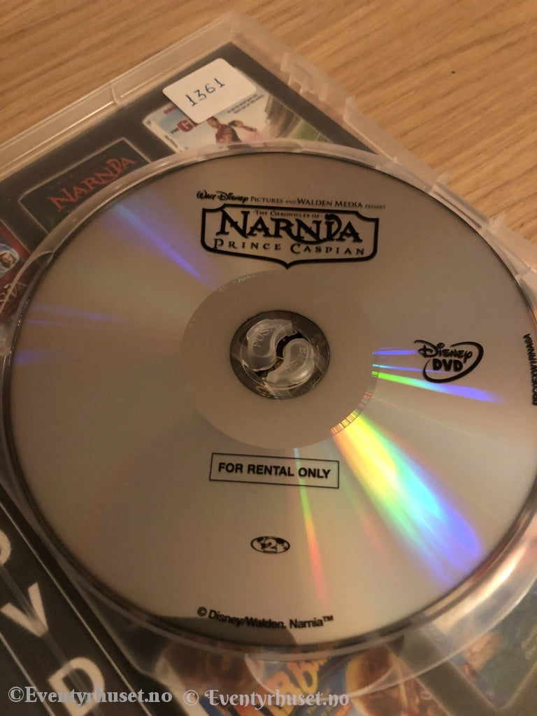 Disney Dvd. Legenden Om Narnia. Prins Caspian. 2008. Dvd