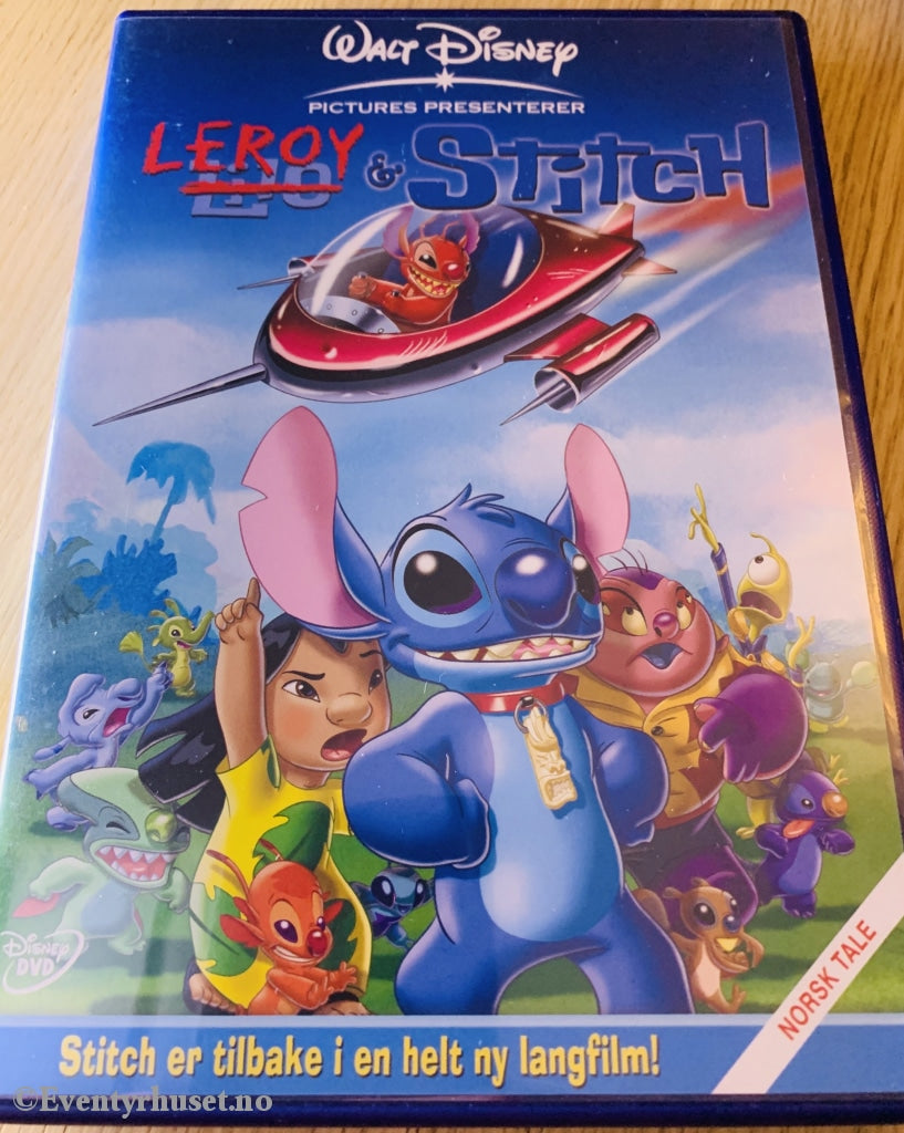 Disney Dvd. Leroy & Stitch. 2007. Dvd