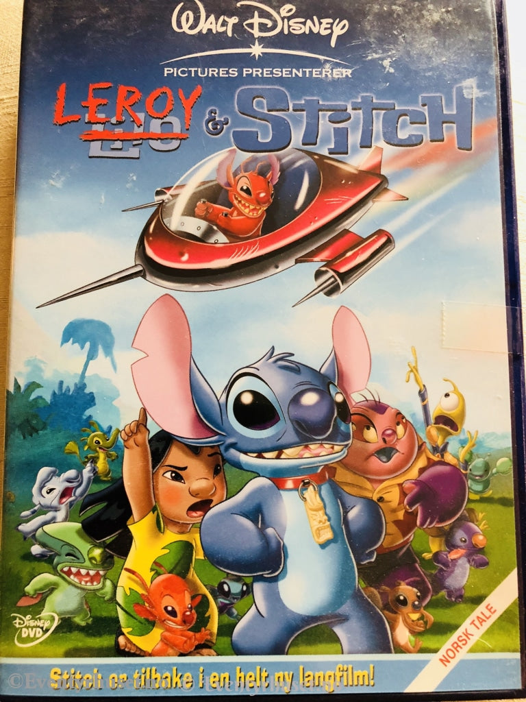 Disney Dvd. Leroy & Stitch. 2007. Dvd