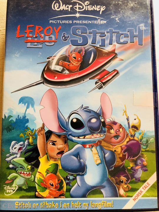 Disney Dvd. Leroy & Stitch. 2007. Dvd