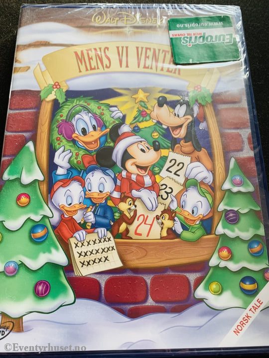 Disney Dvd. Mens Vi Venter. 2001. Ny I Plast! Dvd