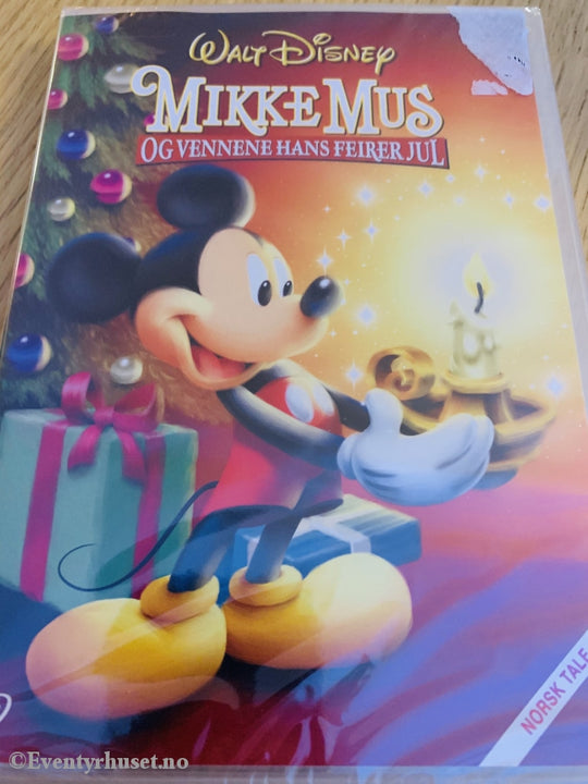 Disney Dvd. Mikke Mus Og Vennene Hans Feirer Jul. Ny I Plast! Dvd